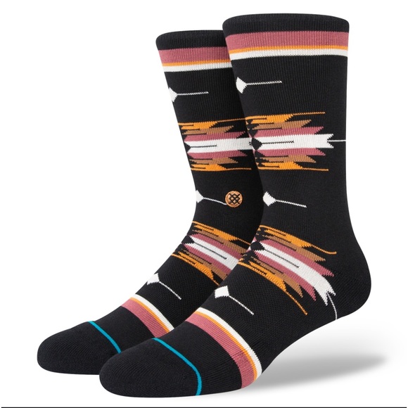 STANCE UNISEX SOCKS WITH INFIKNIT CREW HEIGHT CASUAL MID CUSHION CLOAKED CREW - Picture 1 of 9